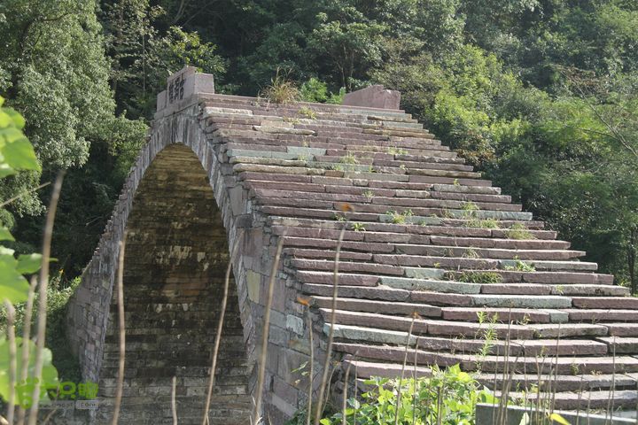20131013宁波樟村毛岙大雷横街10公里穿越古洞桥非常美