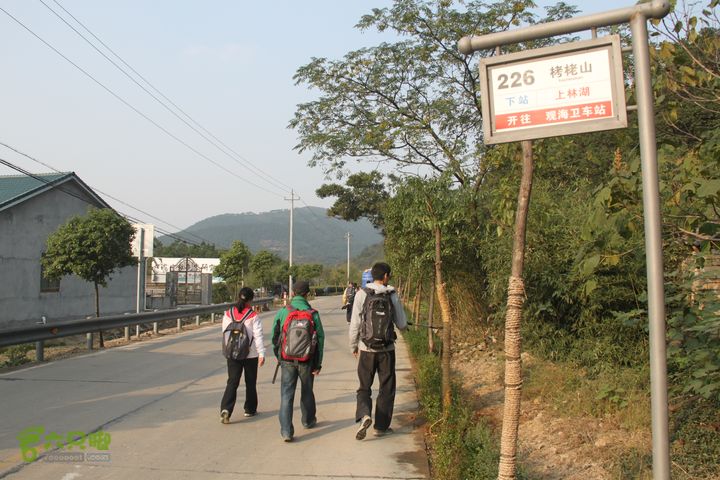 20131026宁波慈溪栲栳山东峰西峰登顶10公里环线31景观大道