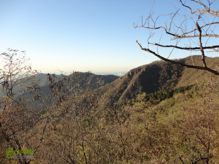 香山到望儿山南望石景山方向