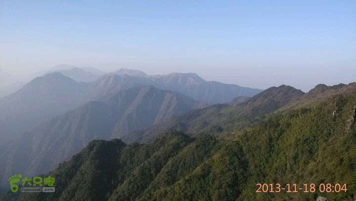 宜春明月山～羊狮慕～武发客栈～金顶～萍乡武功山2013-11-18 08:04:08