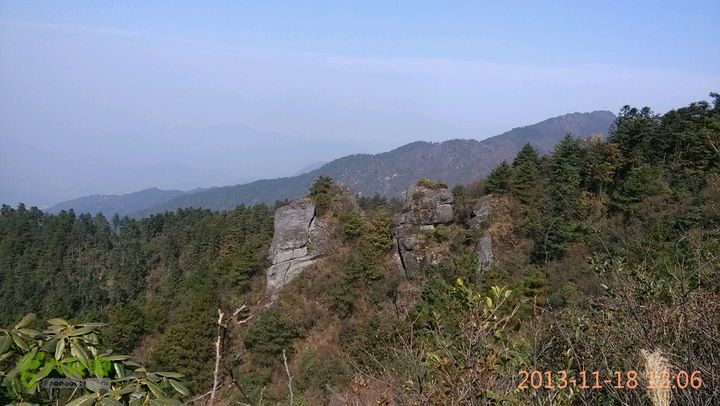 宜春明月山～羊狮慕～武发客栈～金顶～萍乡武功山2013-11-18 12:06:29