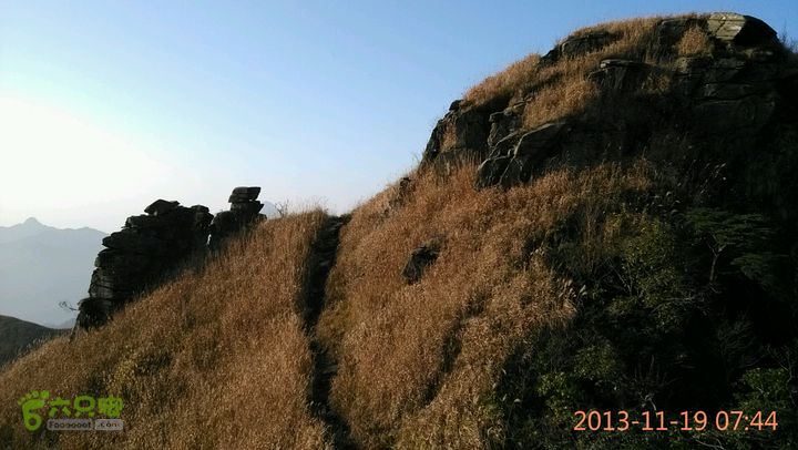 宜春明月山～羊狮慕～武发客栈～金顶～萍乡武功山2013-11-19 07:44:34