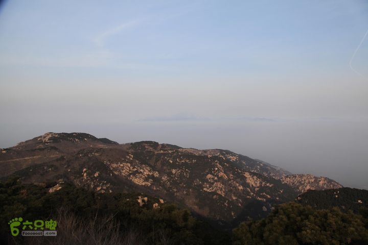 徂徕山南北穿越小罗圈望岳峰太平顶庙子林场高胡庄望岳峰上看泰山