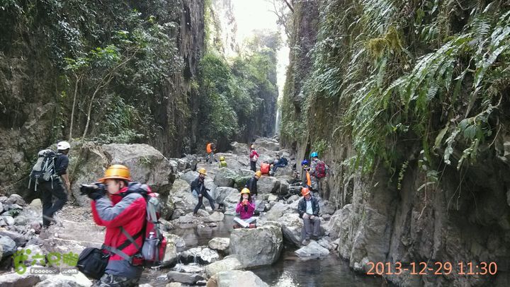 永泰岭路乡凤落村－荷溪－岭路乡叶洋村溯溪穿越2013-12-29 11:30:15