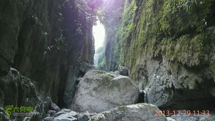 永泰岭路乡凤落村－荷溪－岭路乡叶洋村溯溪穿越2013-12-29 11:33:45