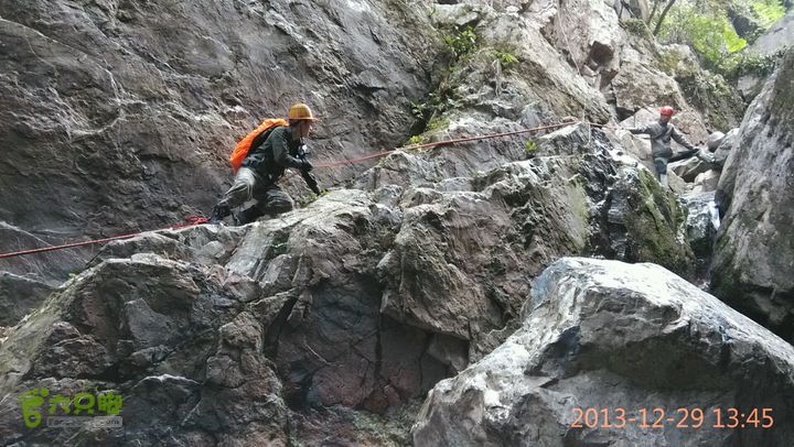 永泰岭路乡凤落村－荷溪－岭路乡叶洋村溯溪穿越2013-12-29 13:46:01