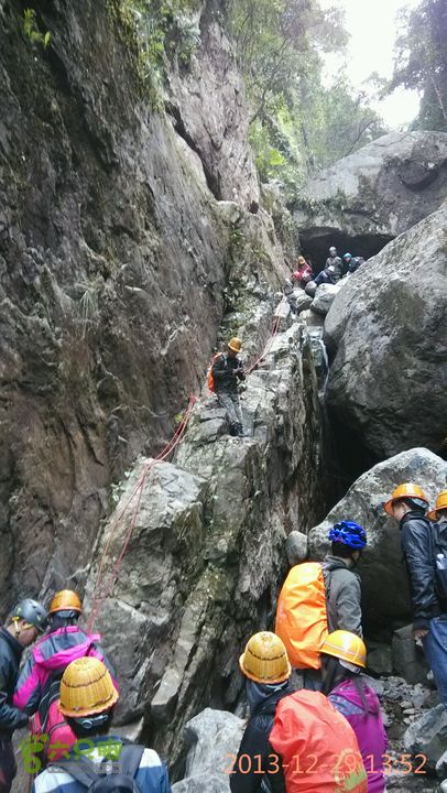 永泰岭路乡凤落村－荷溪－岭路乡叶洋村溯溪穿越2013-12-29 13:52:27