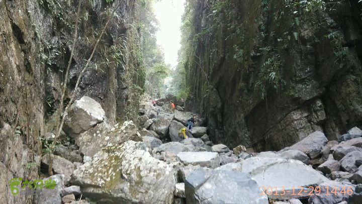 永泰岭路乡凤落村－荷溪－岭路乡叶洋村溯溪穿越2013-12-29 14:46:54