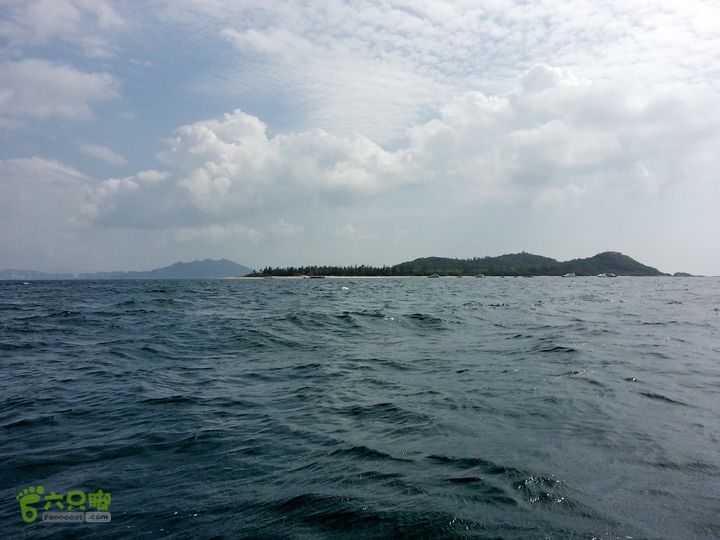 2014-01-11 三亚湾无名小岛冲锋舟试航20140111_130428