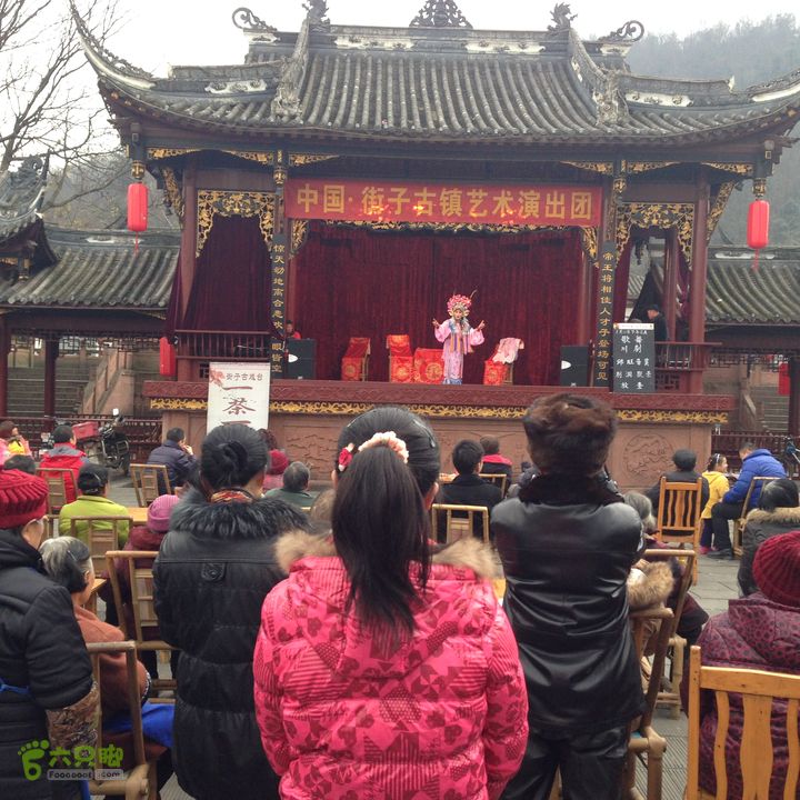 20140111骑行崇州街子古镇川剧
