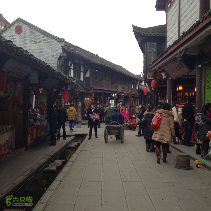 20140111骑行崇州街子古镇老街7