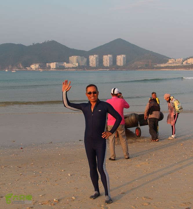 2014-01-18 三亚“大小东海穿越横渡”094