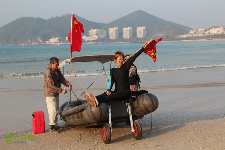 2014-01-18 三亚“大小东海穿越横渡”107