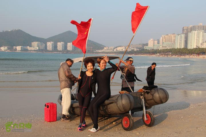 2014-01-18 三亚“大小东海穿越横渡”112