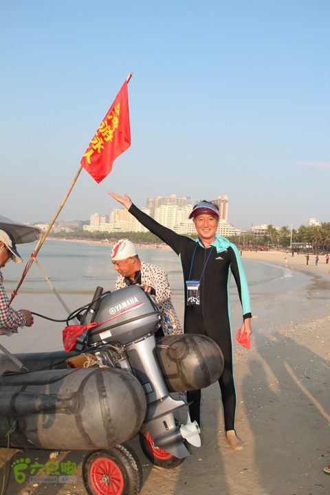 2014-01-18 三亚“大小东海穿越横渡”120