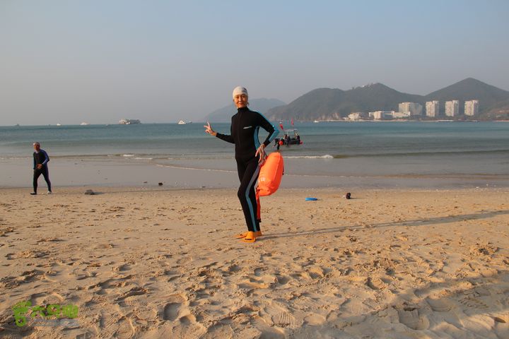2014-01-18 三亚“大小东海穿越横渡”126