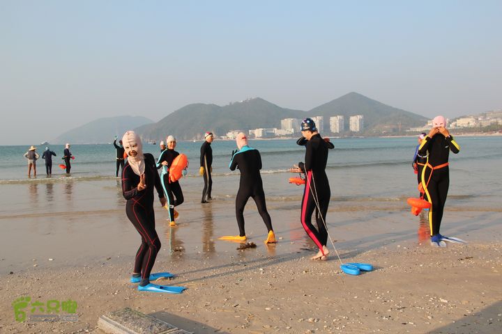 2014-01-18 三亚“大小东海穿越横渡”130