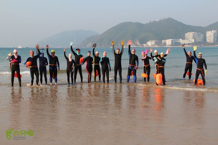 2014-01-18 三亚“大小东海穿越横渡”135