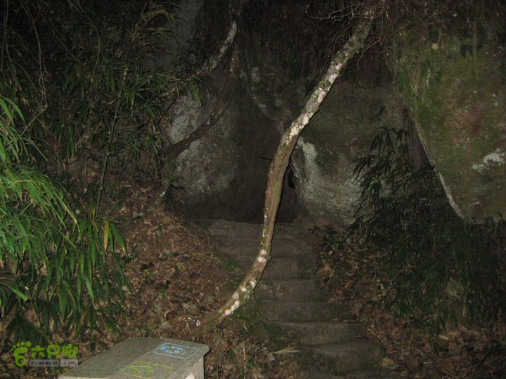 福建 武夷山逃票 这里有个石洞口 是入口