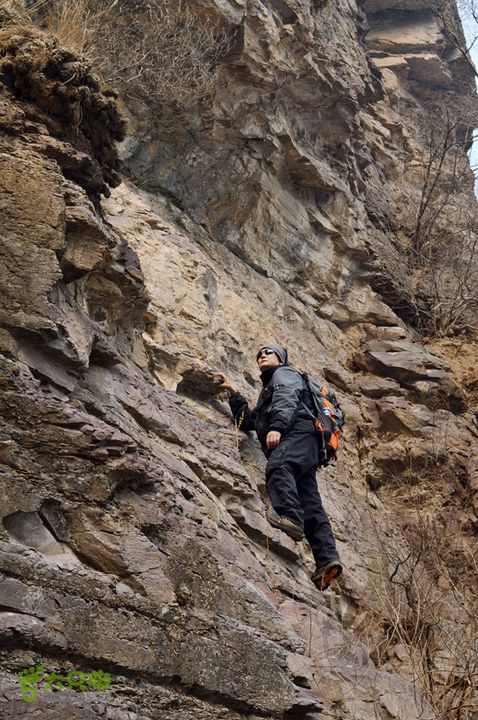 东胡林、冰瀑、冰涵洞、西胡林穿越。DSC_4014