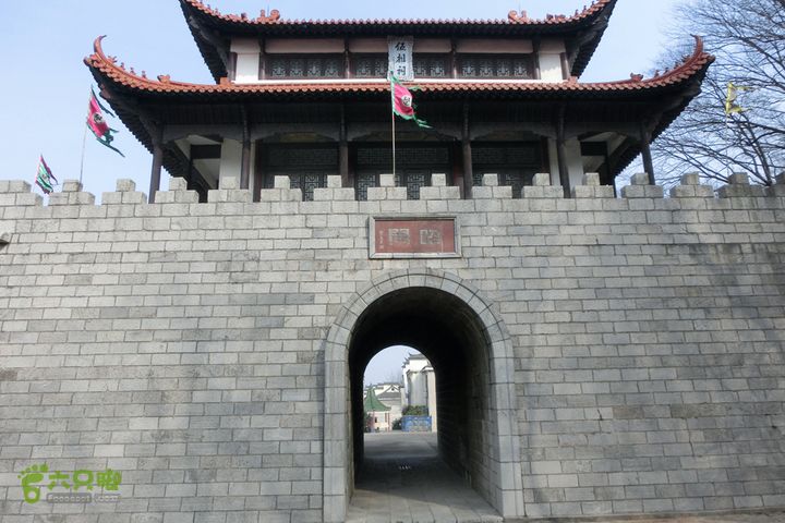 和县香泉含山褒禅寺骑游1000古昭关遗址