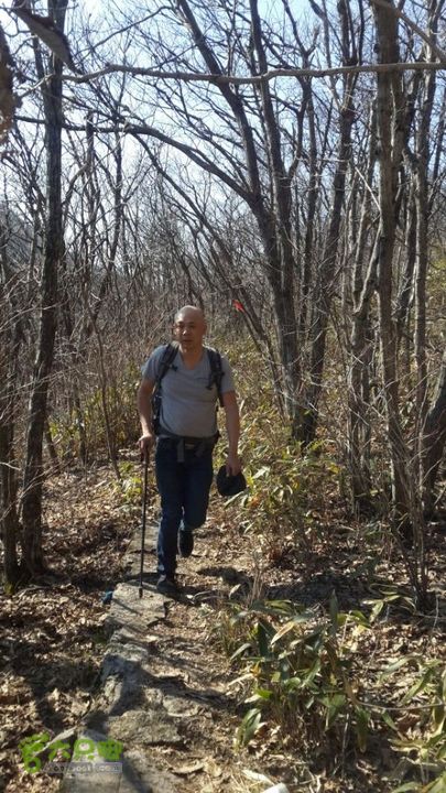 一日七尖标准线路（起点终点都在山脚下）通往仙人顶的路