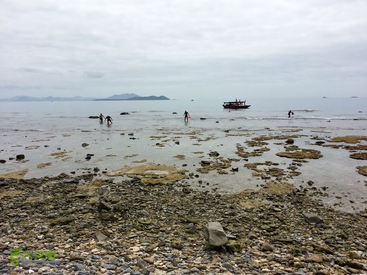 2014-03-27 三亚东岛+西岛串联横渡-创造新的历史！20140327_112341