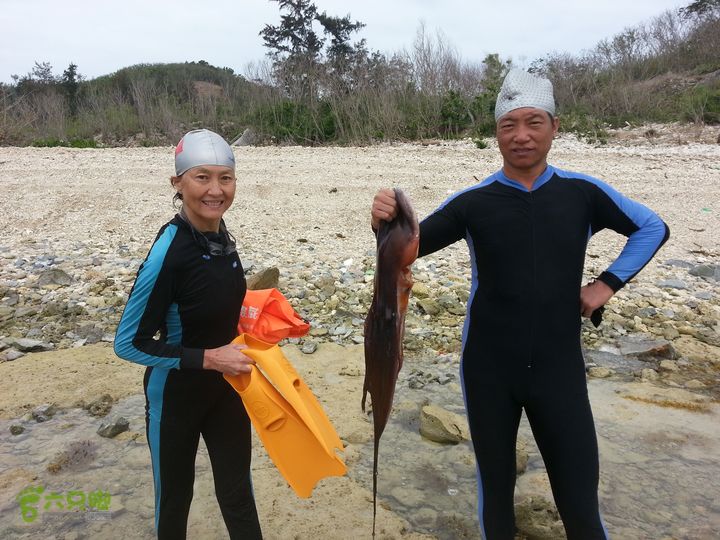 2014-03-27 三亚东岛+西岛串联横渡-创造新的历史！20140327_113415