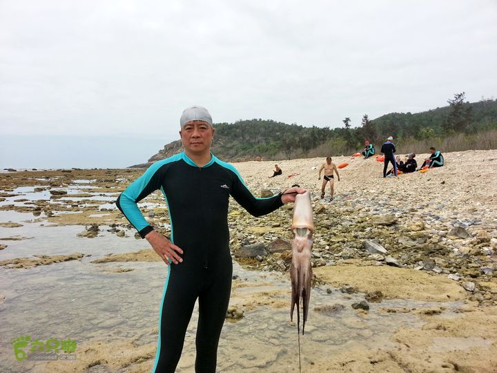 2014-03-27 三亚东岛+西岛串联横渡-创造新的历史！20140327_113554