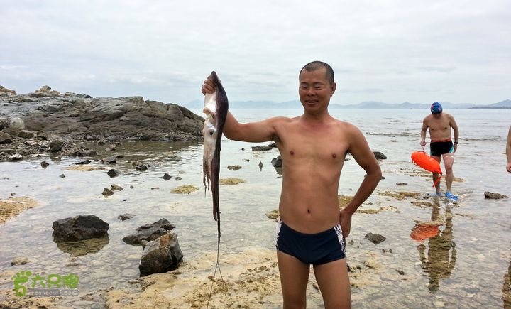 2014-03-27 三亚东岛+西岛串联横渡-创造新的历史！20140327_113728