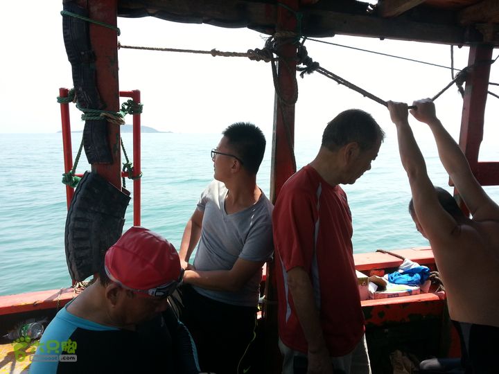2014-03-27 三亚东岛+西岛串联横渡-创造新的历史！20140327_140332