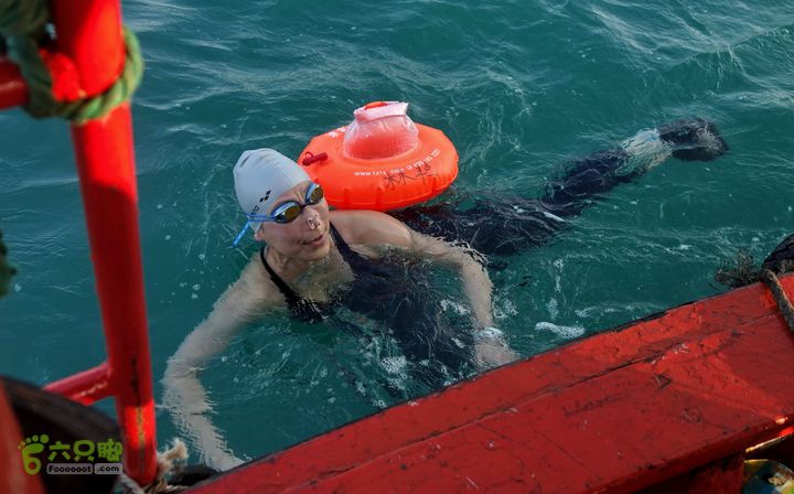 2014-03-27 三亚东岛+西岛串联横渡-创造新的历史！DSC07816