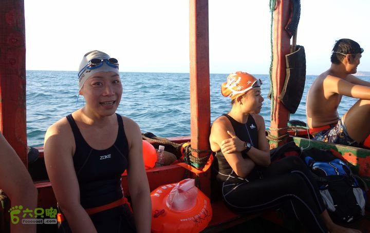 2014-03-27 三亚东岛+西岛串联横渡-创造新的历史！DSC07831