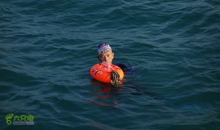 2014-03-27 三亚东岛+西岛串联横渡-创造新的历史！DSC07881