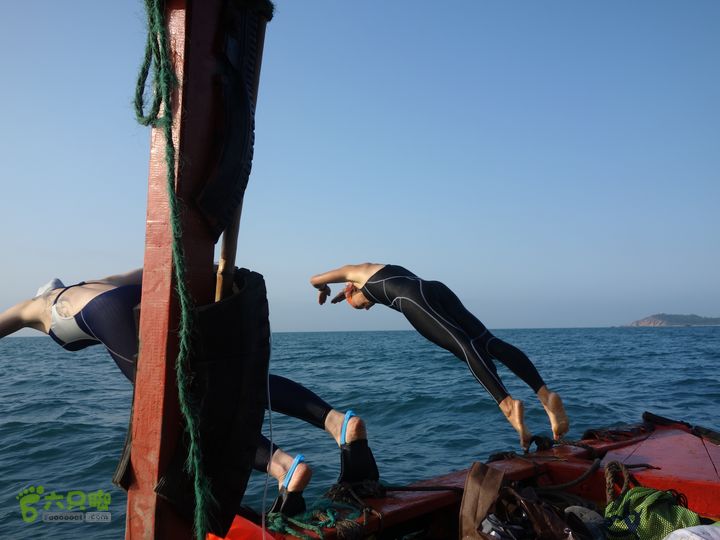 2014-03-27 三亚东岛+西岛串联横渡-创造新的历史！DSC07926