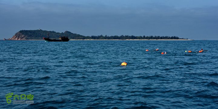 2014-03-27 三亚东岛+西岛串联横渡-创造新的历史！DSC07985