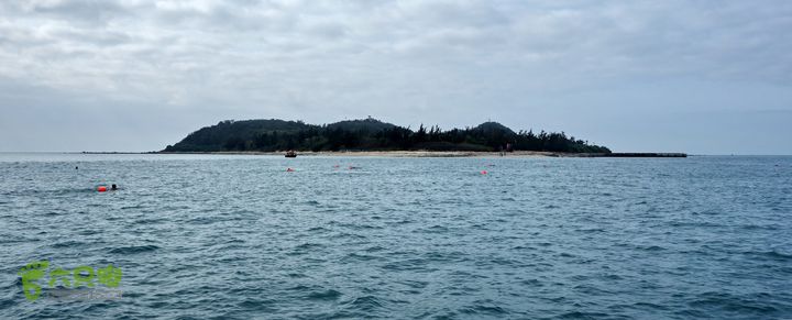 2014-03-27 三亚东岛+西岛串联横渡-创造新的历史！DSC08068