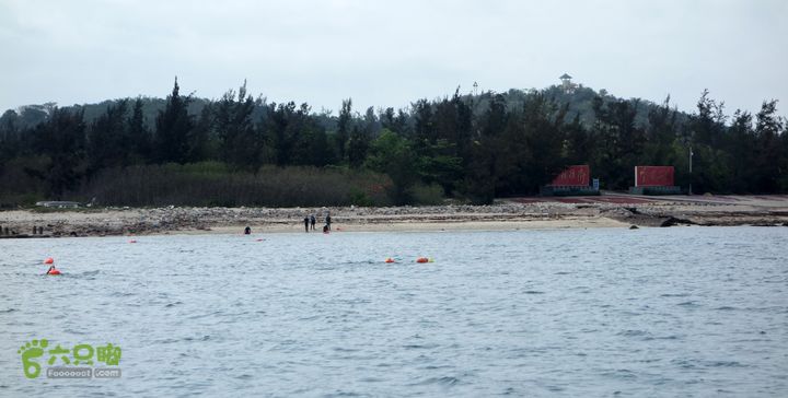 2014-03-27 三亚东岛+西岛串联横渡-创造新的历史！DSC08100