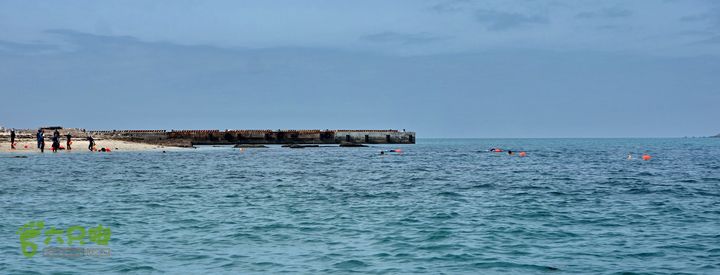 2014-03-27 三亚东岛+西岛串联横渡-创造新的历史！DSC08106