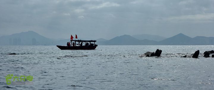 2014-03-27 三亚东岛+西岛串联横渡-创造新的历史！DSC08145