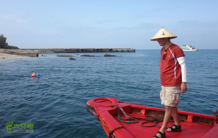 2014-03-27 三亚东岛+西岛串联横渡-创造新的历史！DSC08159