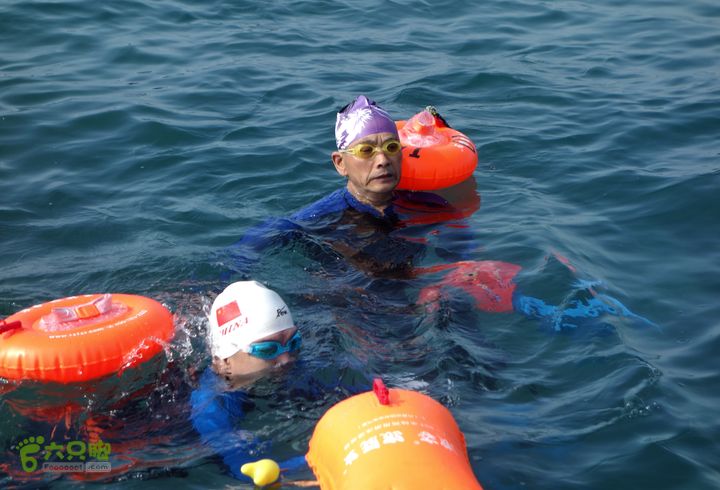 2014-03-27 三亚东岛+西岛串联横渡-创造新的历史！DSC08162