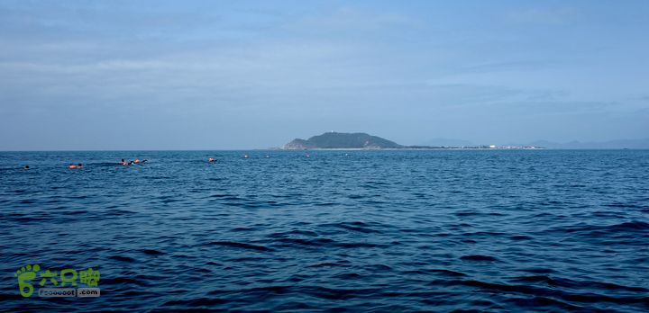 2014-03-27 三亚东岛+西岛串联横渡-创造新的历史！DSC08174