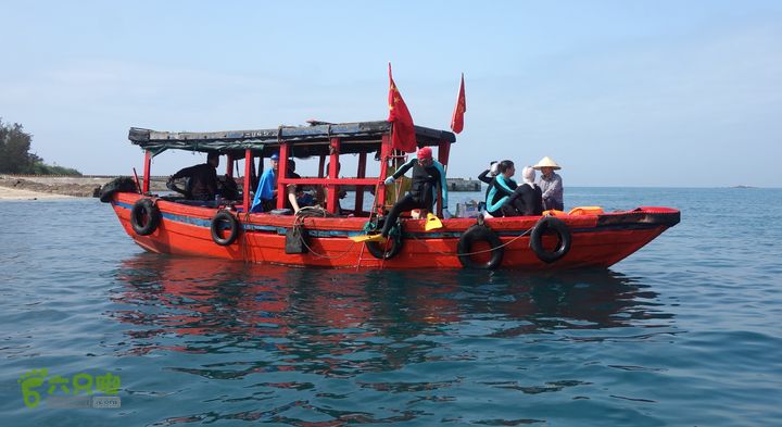 2014-03-27 三亚东岛+西岛串联横渡-创造新的历史！DSC08181