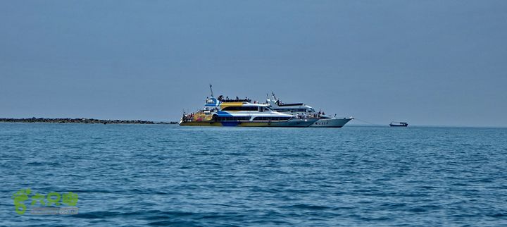 2014-03-27 三亚东岛+西岛串联横渡-创造新的历史！DSC08208