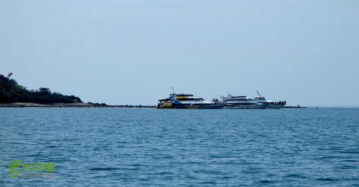 2014-03-27 三亚东岛+西岛串联横渡-创造新的历史！DSC08217