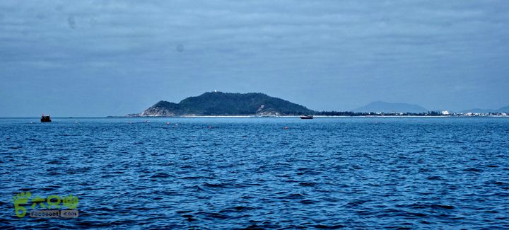 2014-03-27 三亚东岛+西岛串联横渡-创造新的历史！DSC08224