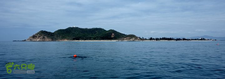 2014-03-27 三亚东岛+西岛串联横渡-创造新的历史！DSC08317