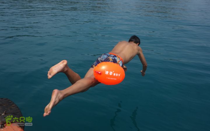 2014-03-27 三亚东岛+西岛串联横渡-创造新的历史！DSC08334