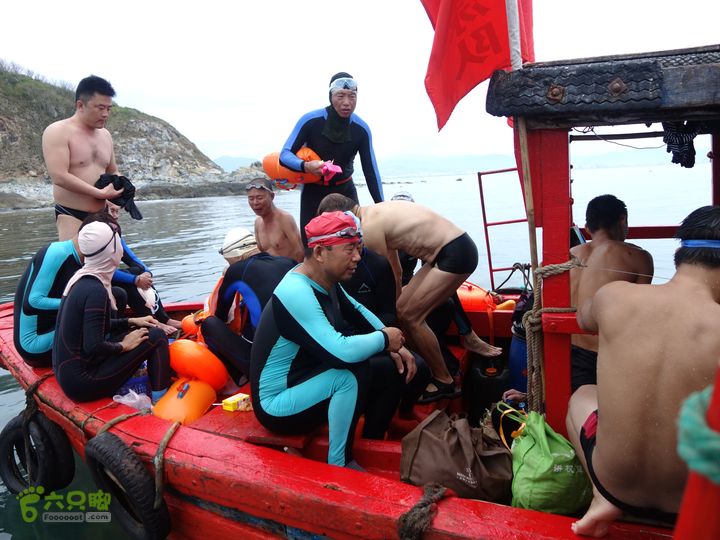 2014-03-27 三亚东岛+西岛串联横渡-创造新的历史！DSC08383